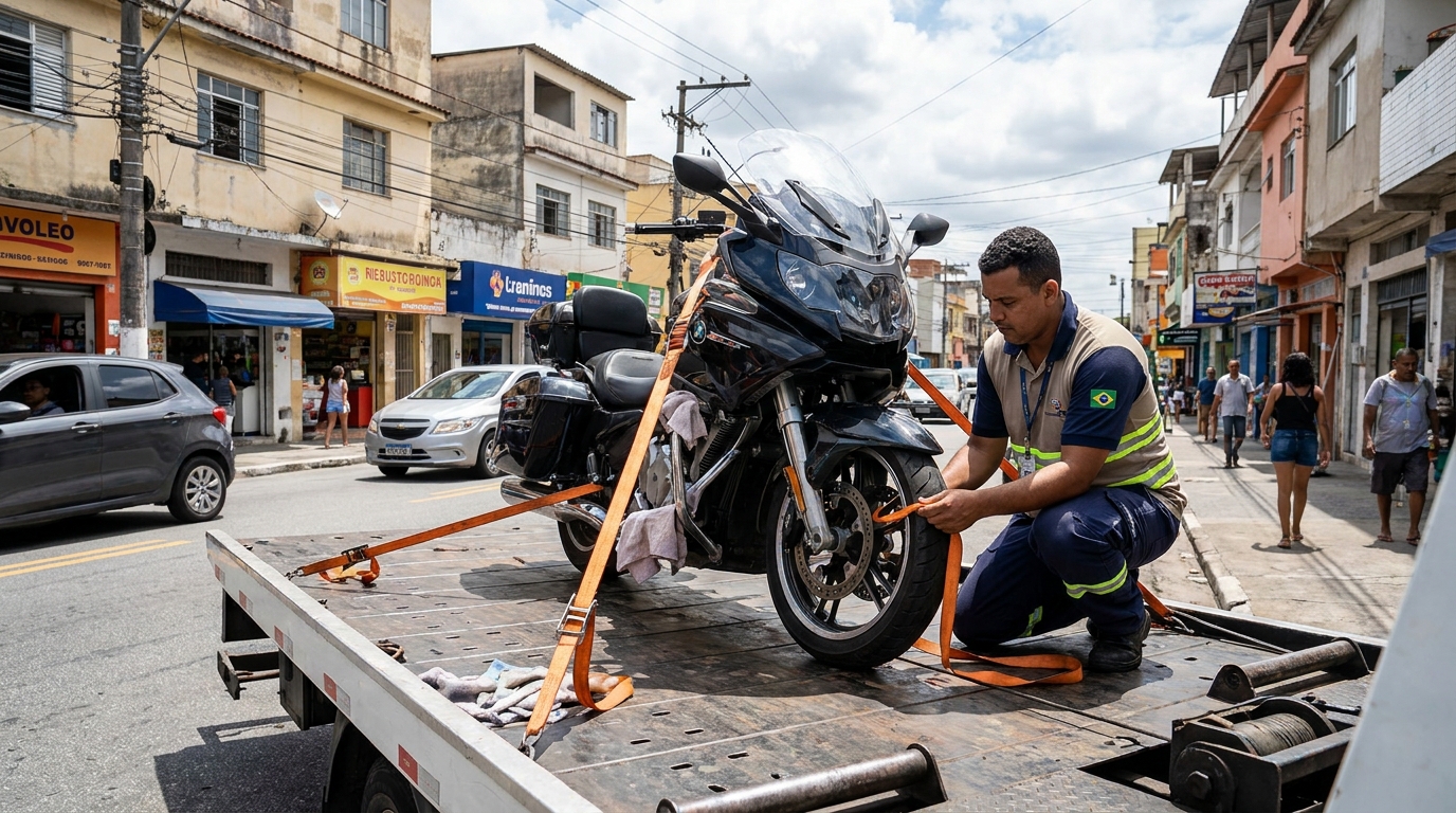 Remoção de Moto em Pane em Florianópolis‑SC